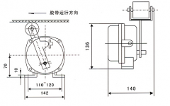 速度開關，測速傳感器XSAV11801（低速型）高低速速度開關