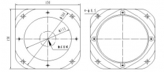 薄膜式料位計(jì)LFB-11-220V-1A水泥廠用料位開(kāi)關(guān)